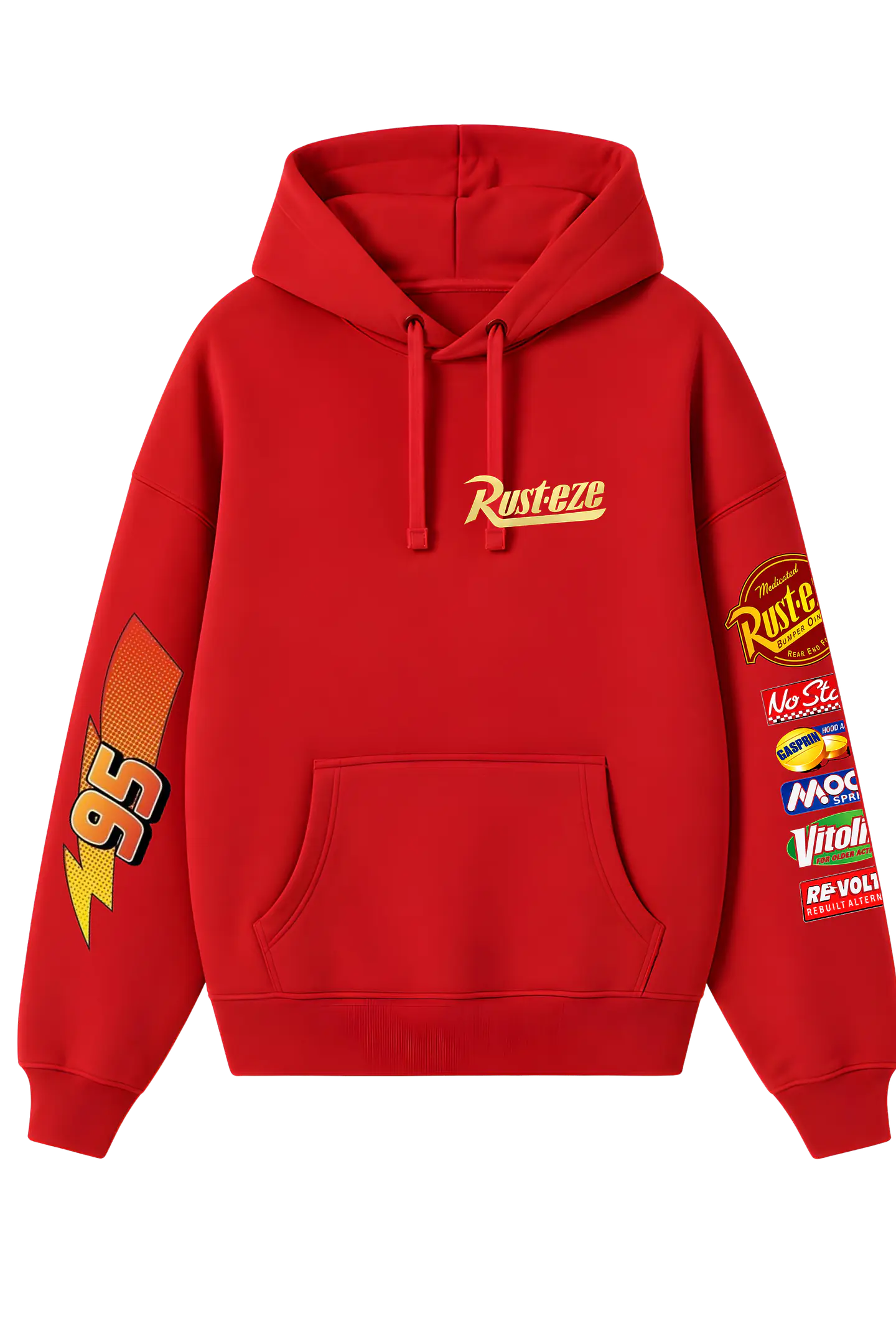 POLERÓN RAYOMC- ROJO UNISEX 1