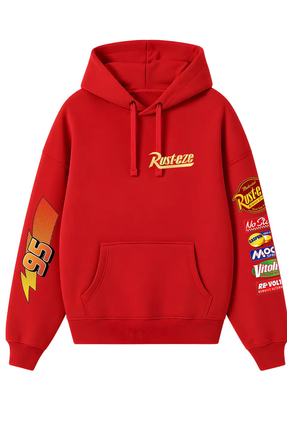 POLERÓN RAYOMC- ROJO UNISEX 1