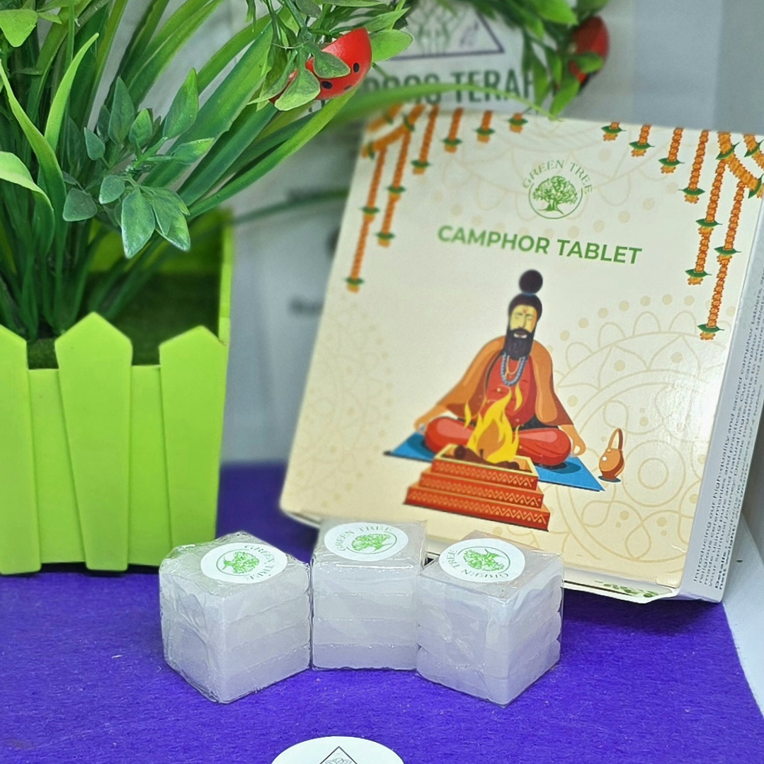 Cubos de Cânfora Green Tree - Caixa 1