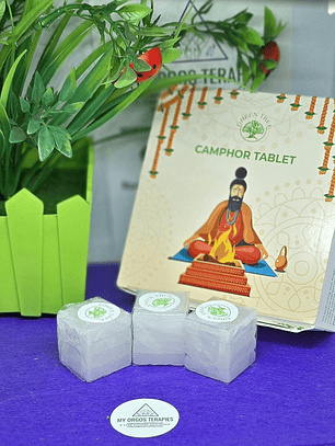 Cubos de Cânfora Green Tree - Caixa