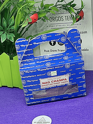 Incensos Cone Back Flow ( Refluxo ) Satya 