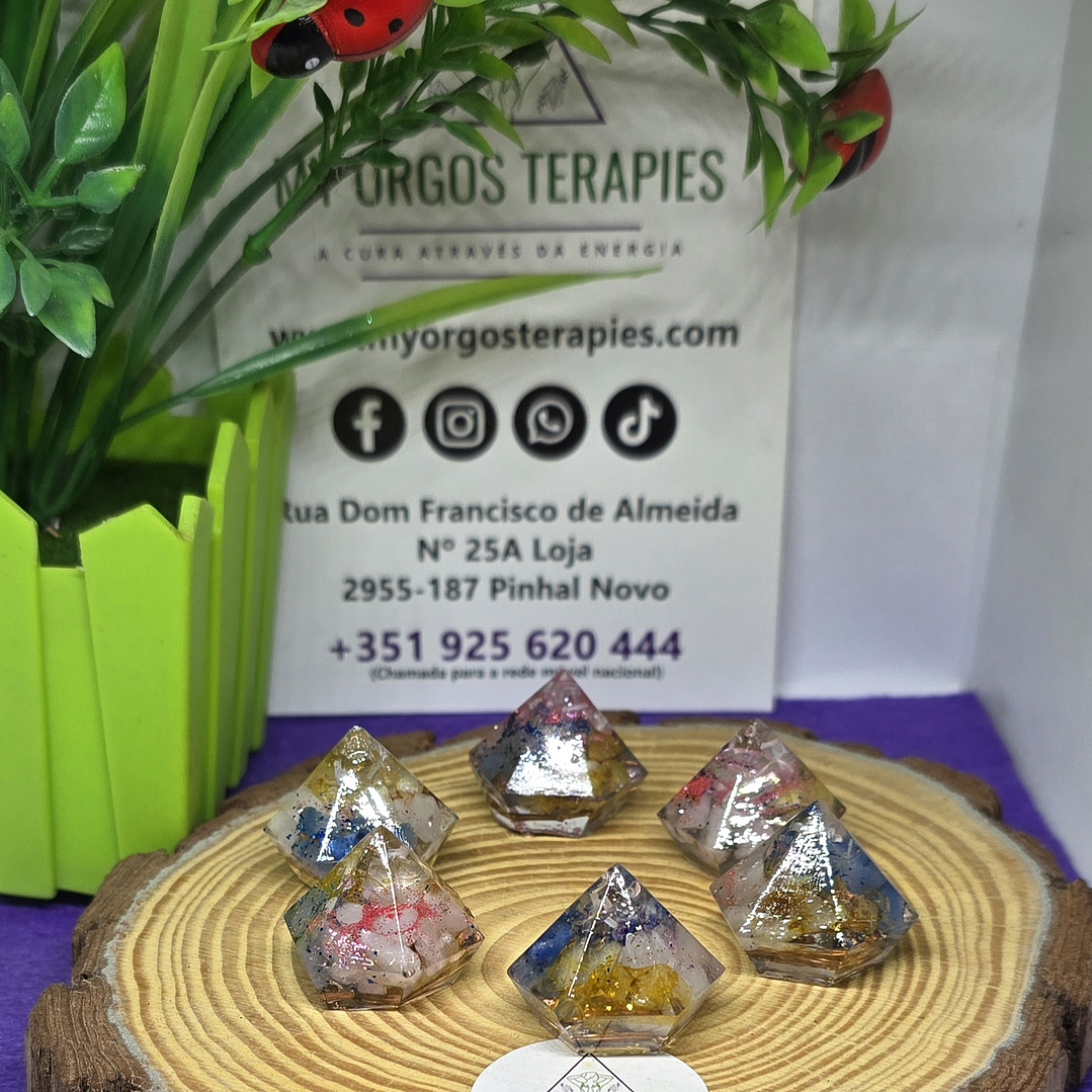 Orgonites Mini-diamantes 2