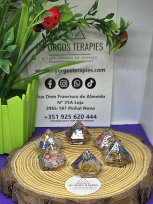 Orgonites Mini-diamantes