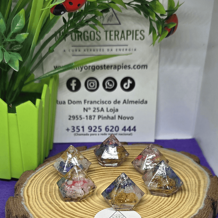 Orgonites Mini-diamantes 2