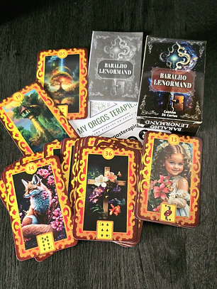 Tarôs e Oráculos Vários - Baralho Lenormand