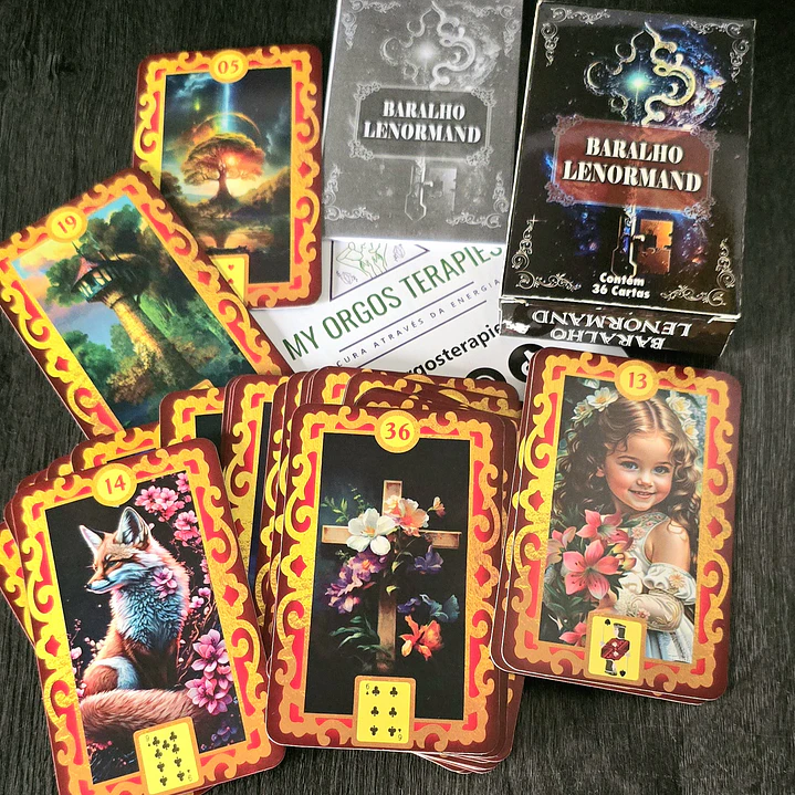 Tarôs e Oráculos Vários - Baralho Lenormand 1