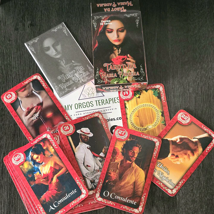 Tarôs e Oráculos Vários - TAROT DA MARIA PADILHA 1