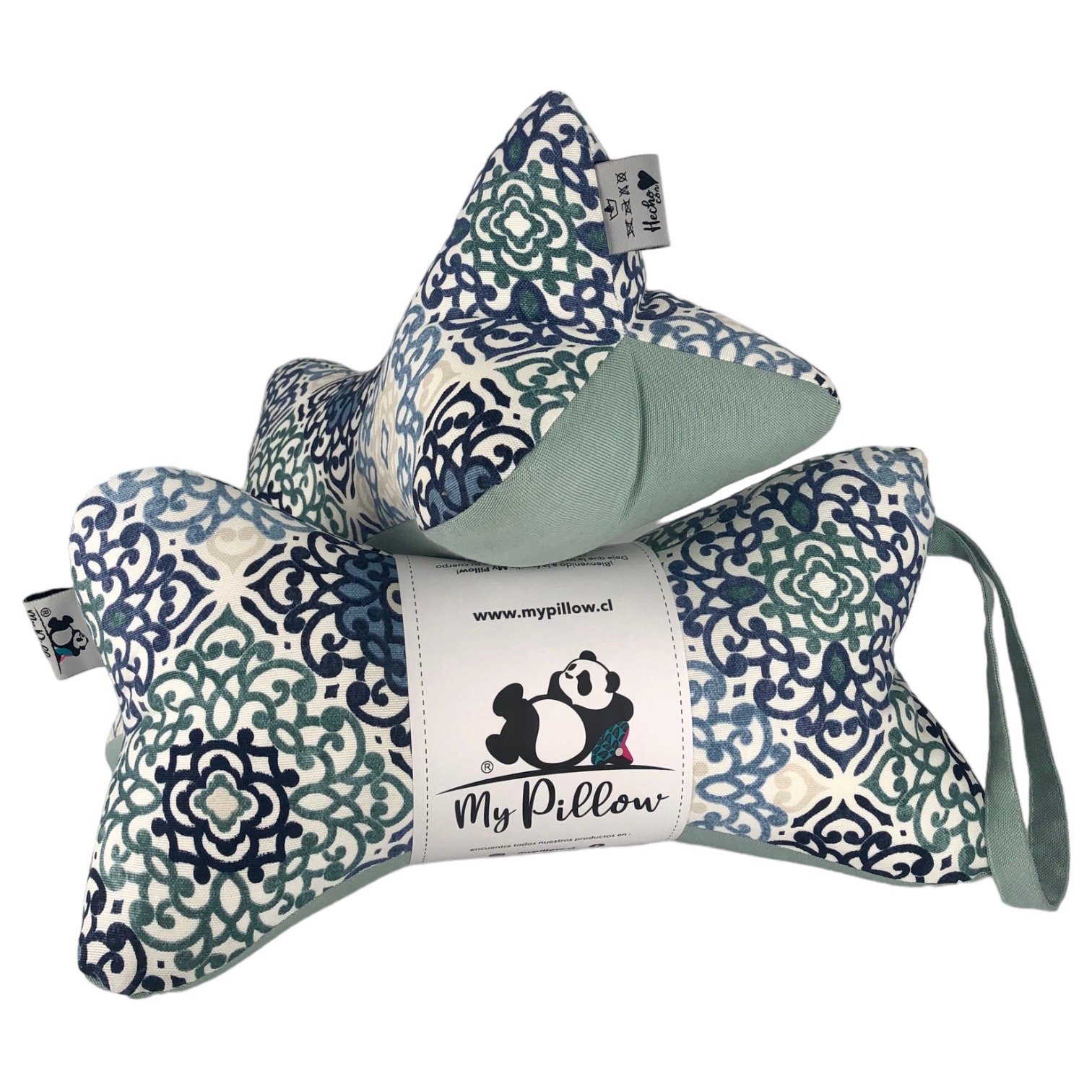 Cojin/ Almohada/ My Pillow Semibarroco Azul