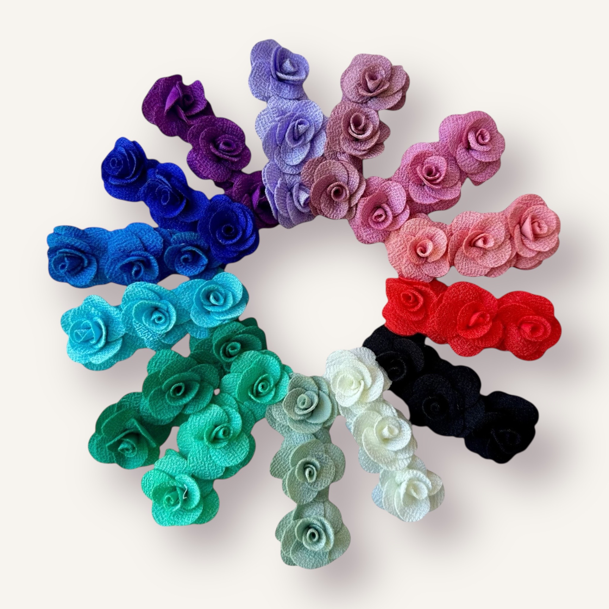 Pinches Flores Colores 