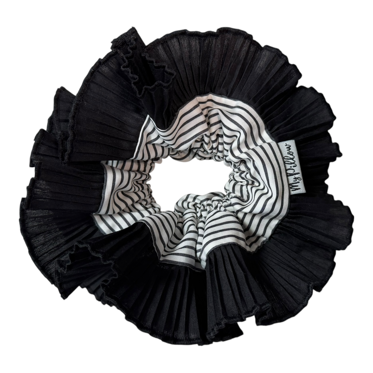 Diosa Scrunchie XL Nera Negra 