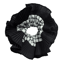Diosa Scrunchie XL Nata Negra 