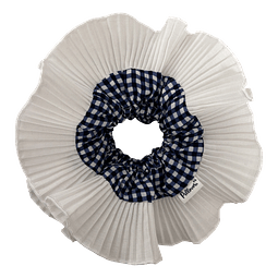 Diosa Scrunchie XL Cuqui Blanca