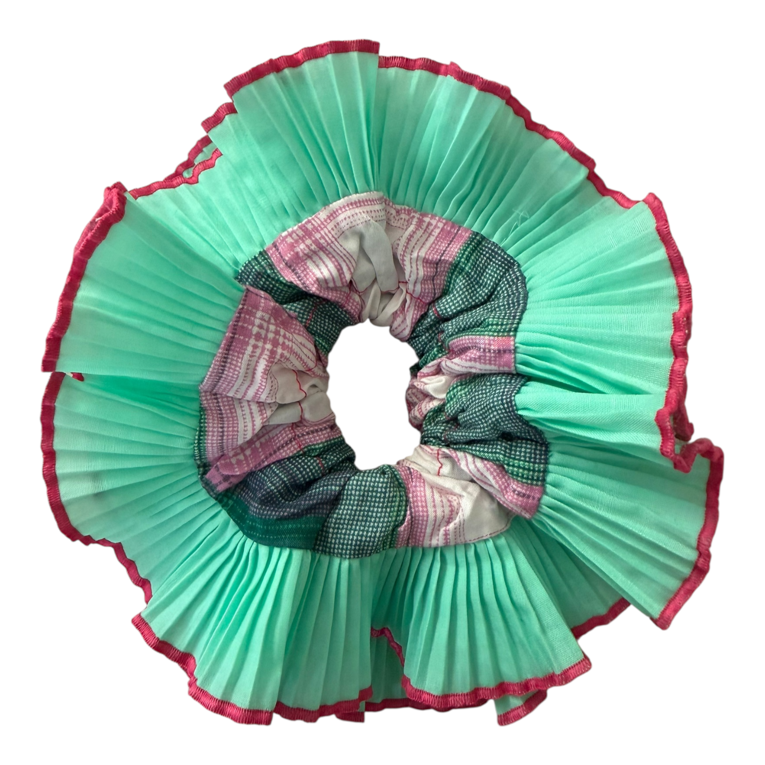Diosa Scrunchie XL Arabella Verde Menta