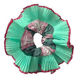 Diosa Scrunchie XL Arabella Verde Menta