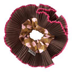Diosa Scrunchie XL Miranda  Chocolate 