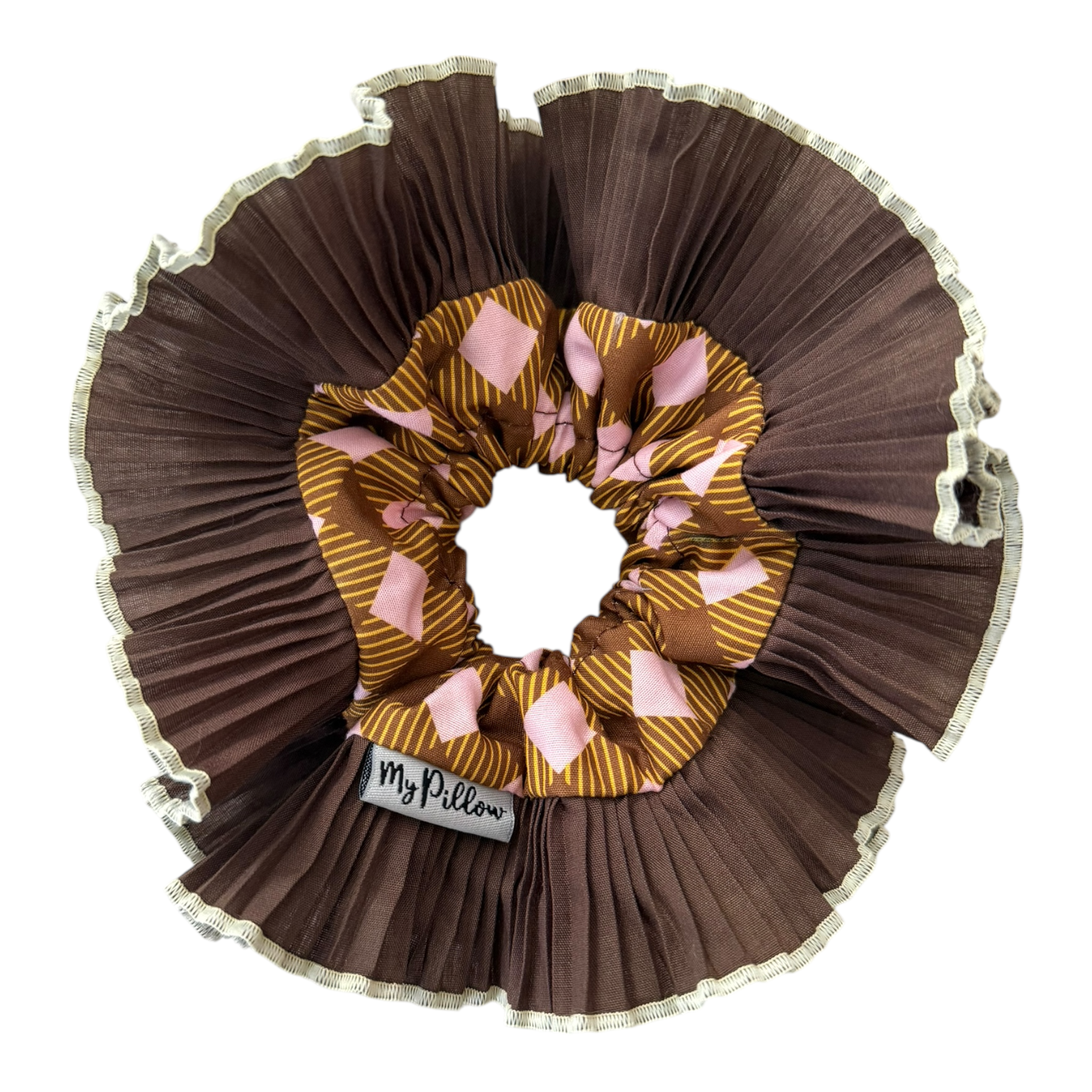 Diosa Scrunchie XL Eleonora Café Chocolate