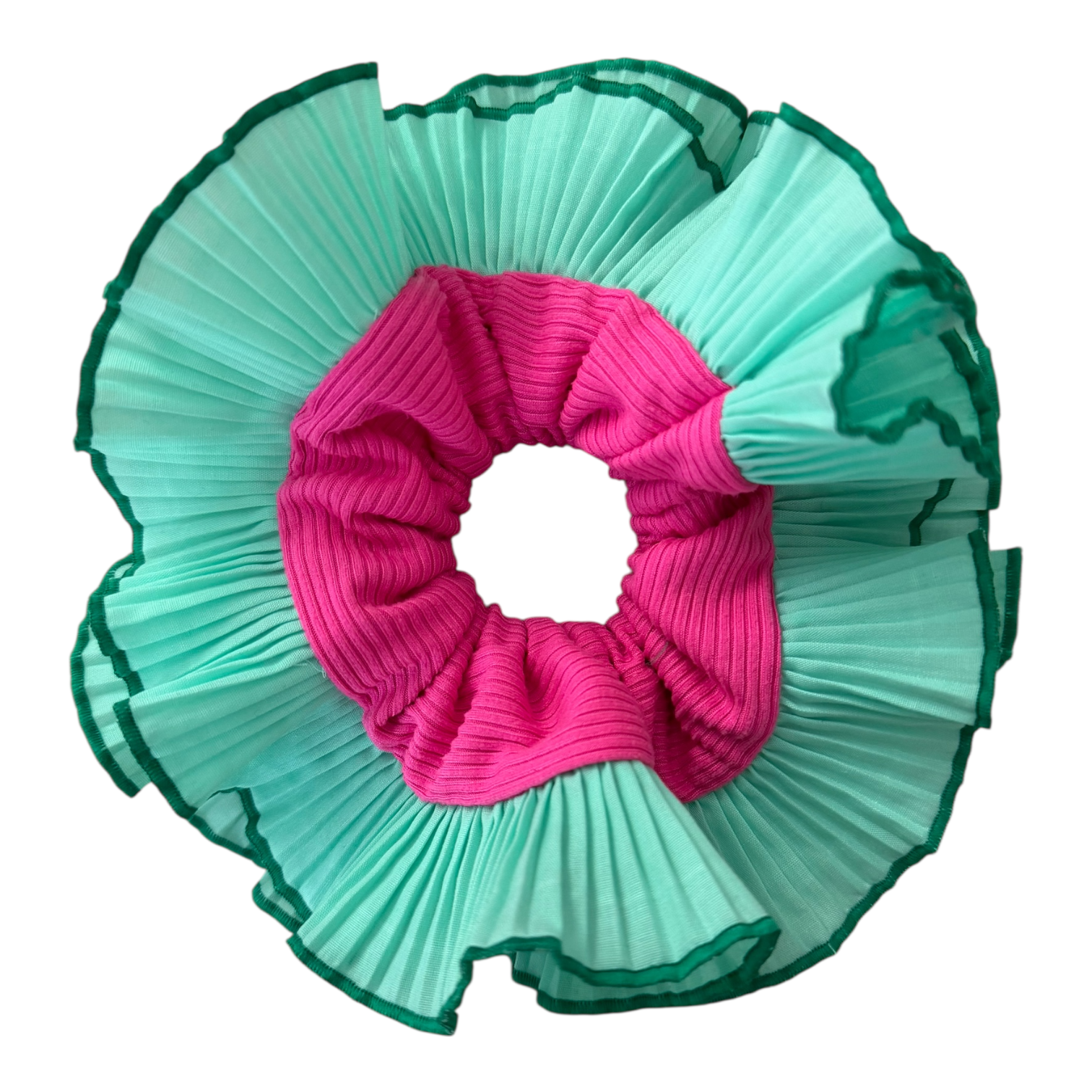 Diosa Scrunchie XL Isidora Verde Menta