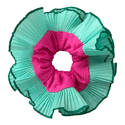 Diosa Scrunchie XL Isidora Verde Menta