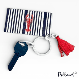 Llavero acrílico Langosta Naútica