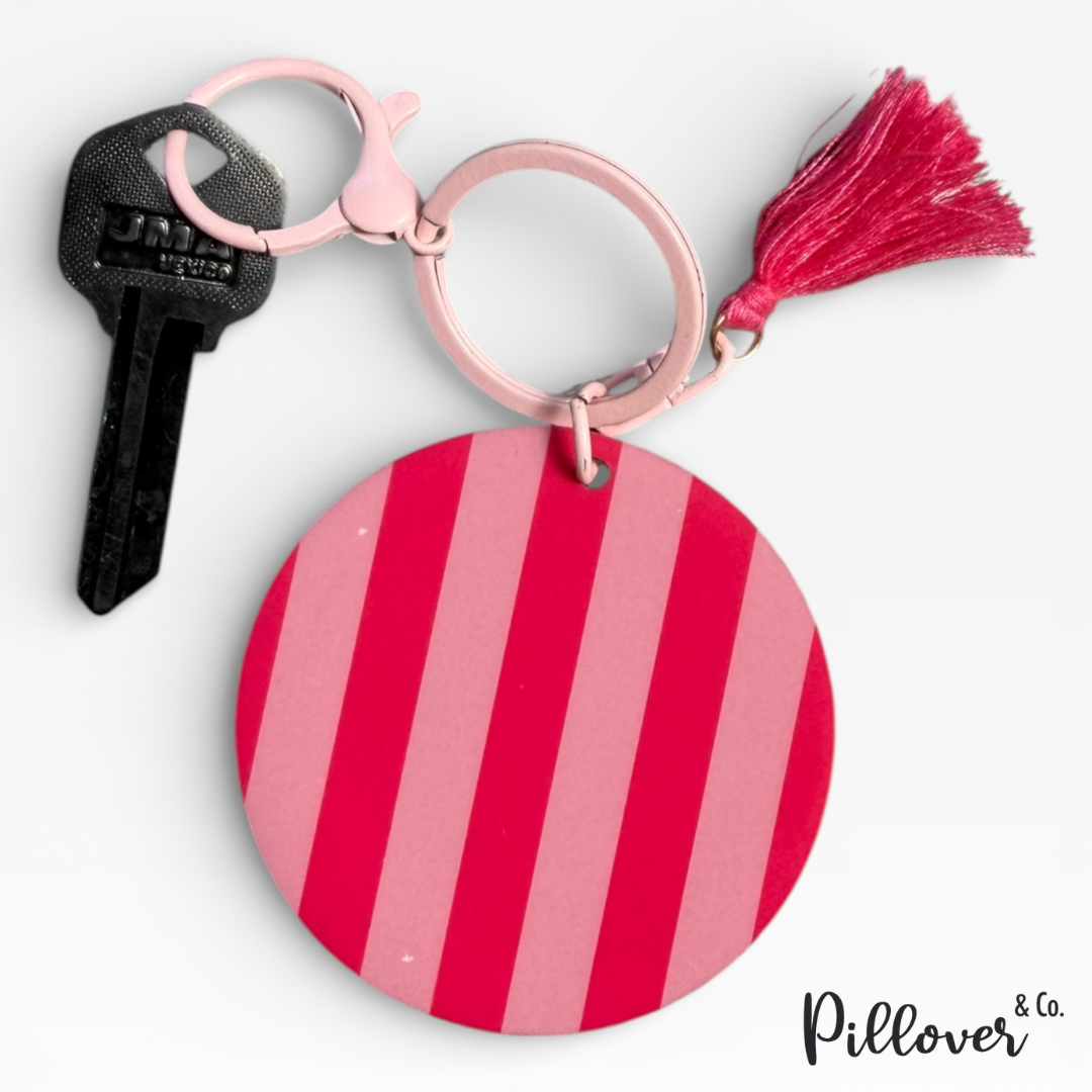 Llavero acrílico Peces pasteles