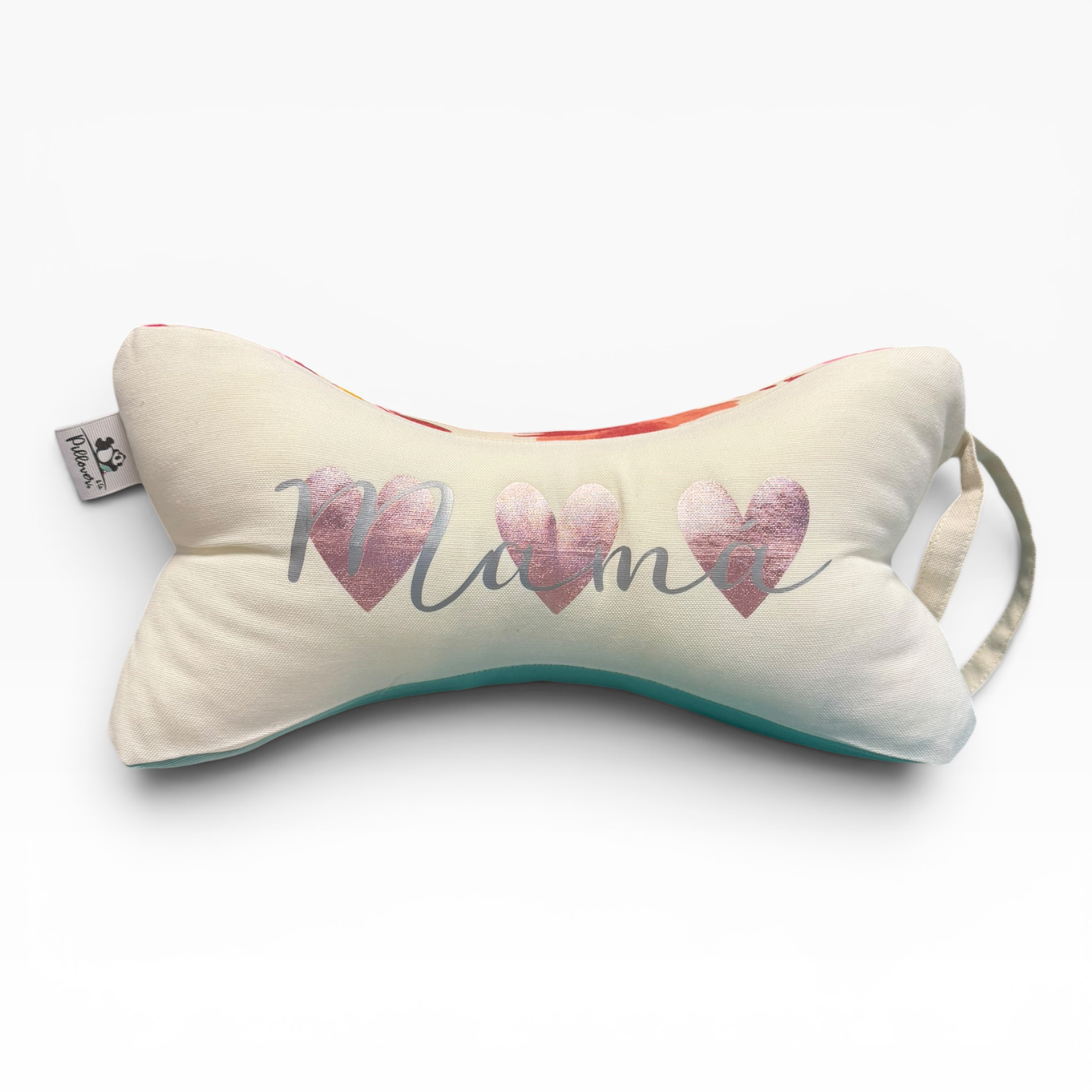 Cojín / Almohada My Pillow Turquesa Mamá Corazones