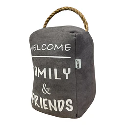 Door Stop/ Welcome / Felpa Gris