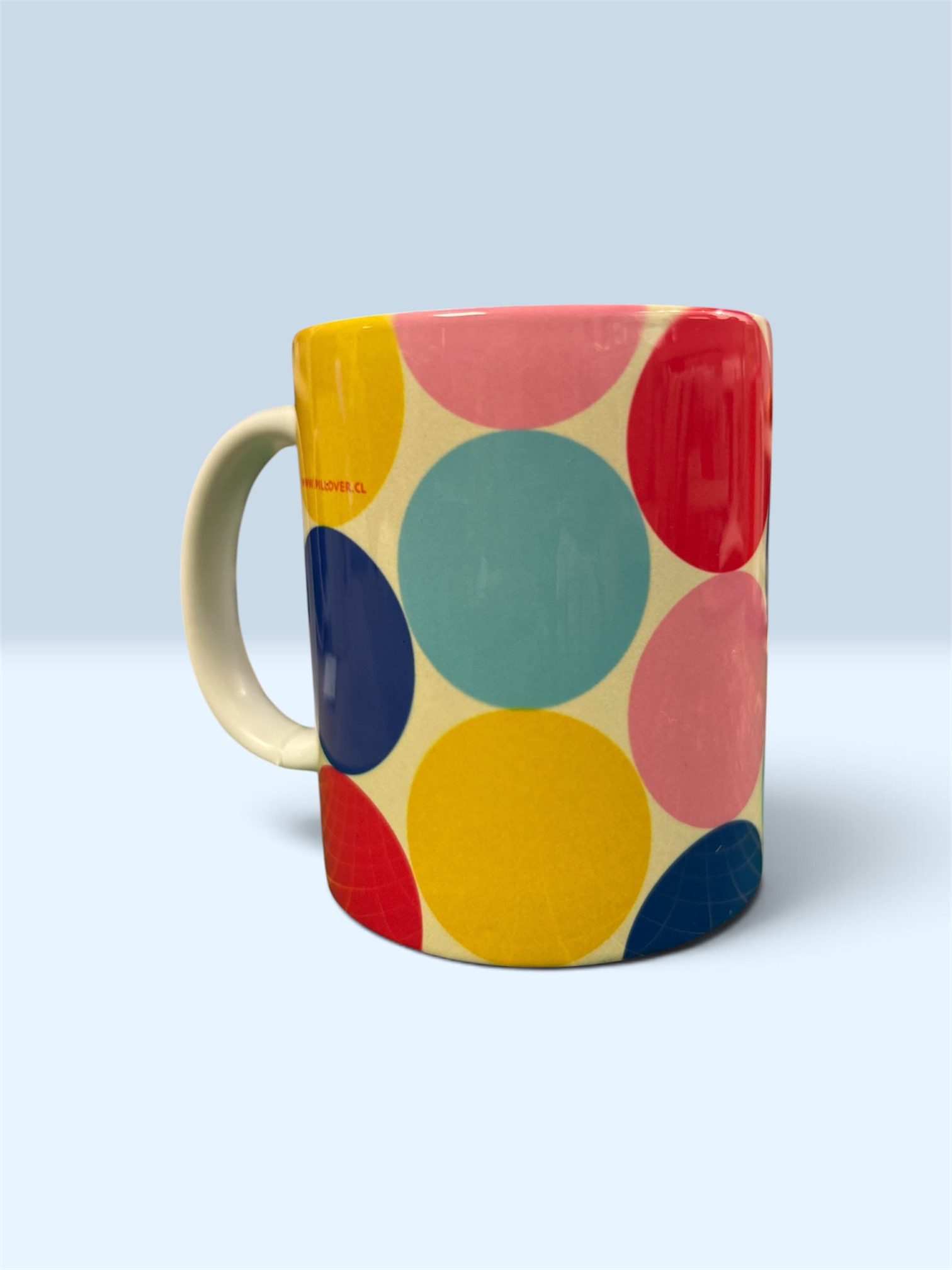 MUG / Tazón Cerámico Círculos de colores