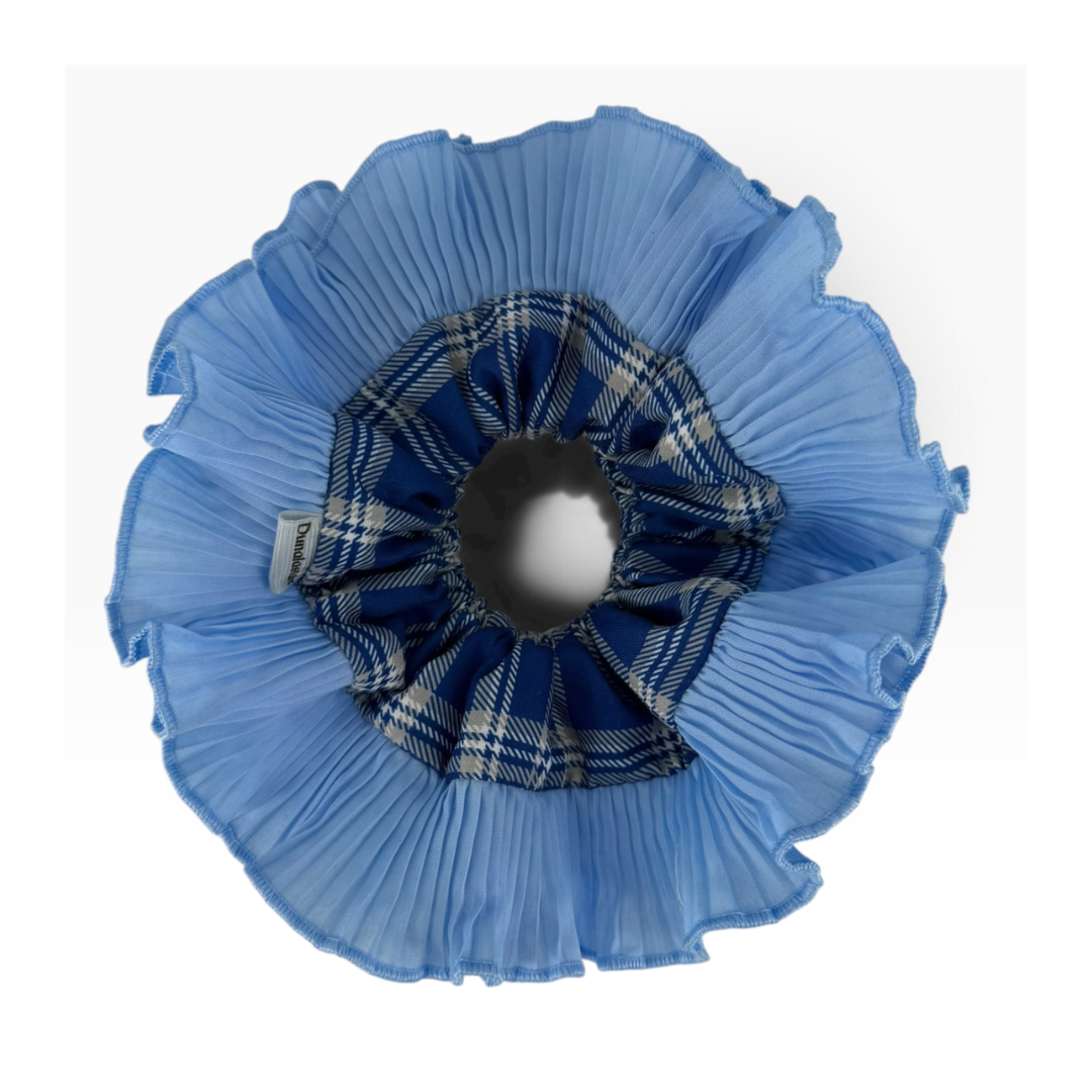 Scrunchie XL Diosa | Duna School Celeste