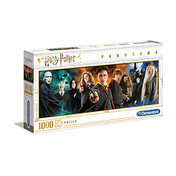 Puzzle 1000 Peças Harry Potter Characters Panorama 