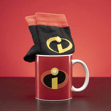 Taza y Calcetines The Incredibles: Mr. Incredible