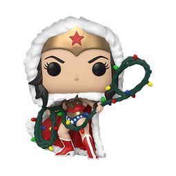 POP! Heroes: DC Holiday - Wonder Woman with String Light Lasso   