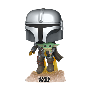 POP! Star Wars: The Mandalorian - The Mandalorian with The Child