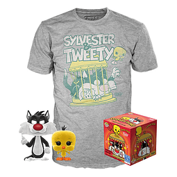 POP! & Tee: Looney Tunes - Sylvester & Tweety