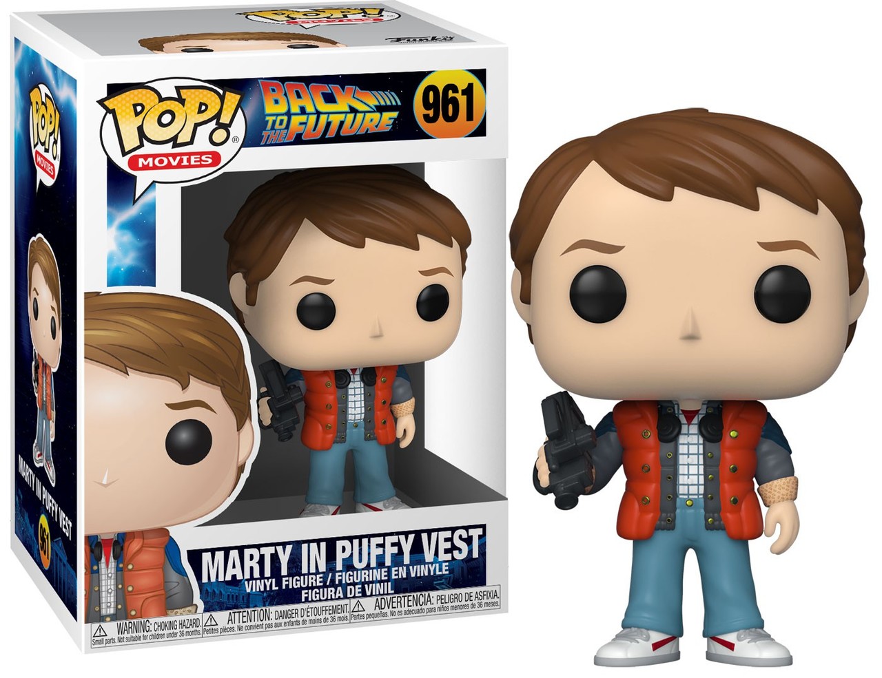 POP! Movies: Back to the Future - Marty in Puffy Vest