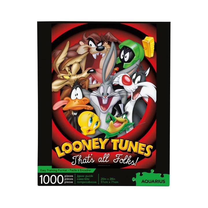 Puzzle 1000 Peças Looney Tunes That's all Folks