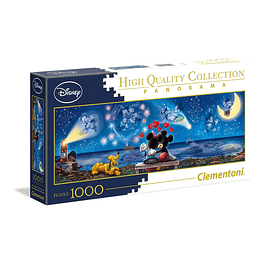 Rompecabezas Disney: Mickey & Minnie Panorama