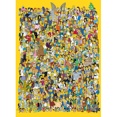 Puzzle 1000 Peças The Simpsons Cast of Thousands