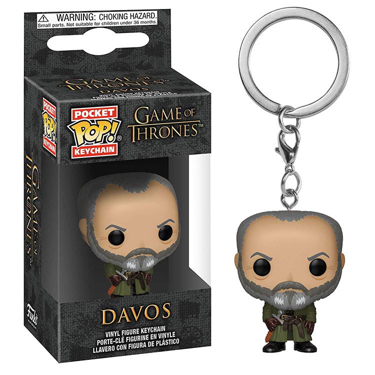 Porta-chaves Pocket POP! Game of Thrones: Davos