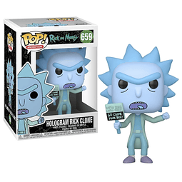 POP! Animation: Rick and Morty - Hologram Rick Clone