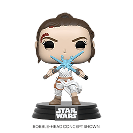 POP! Star Wars: The Rise of Skywalker - Rey (Two Lightsabers)
