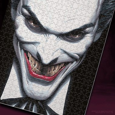 Puzzle 1000 Peças DC Comics Joker Clown Prince of Crime