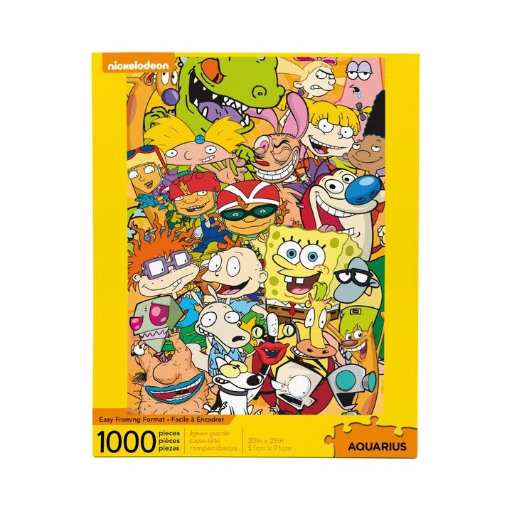 Puzzle 1000 Peças Nickelodeon Cast