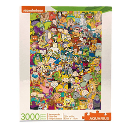 Puzzle 3000 Peças Nickelodeon Cast