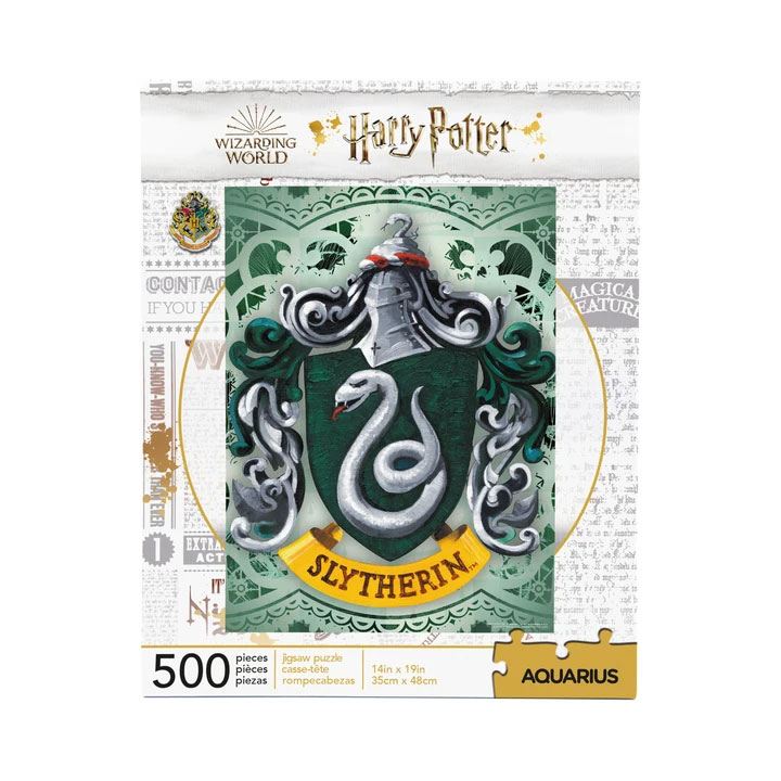 Puzzle 500 Peças Harry Potter Slytherin