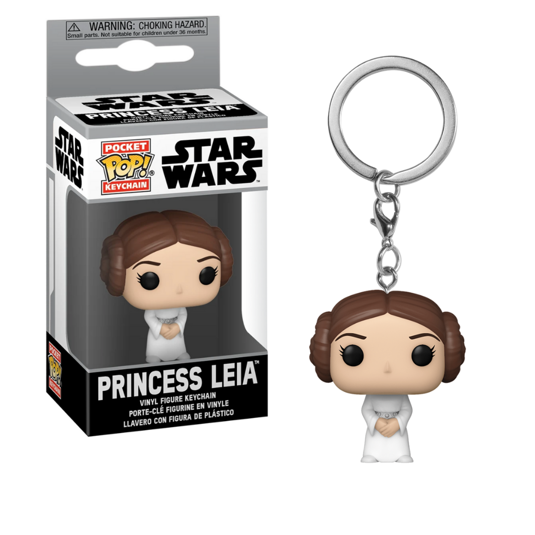 Pocket Keychain POP! Star Wars: Princess Leia