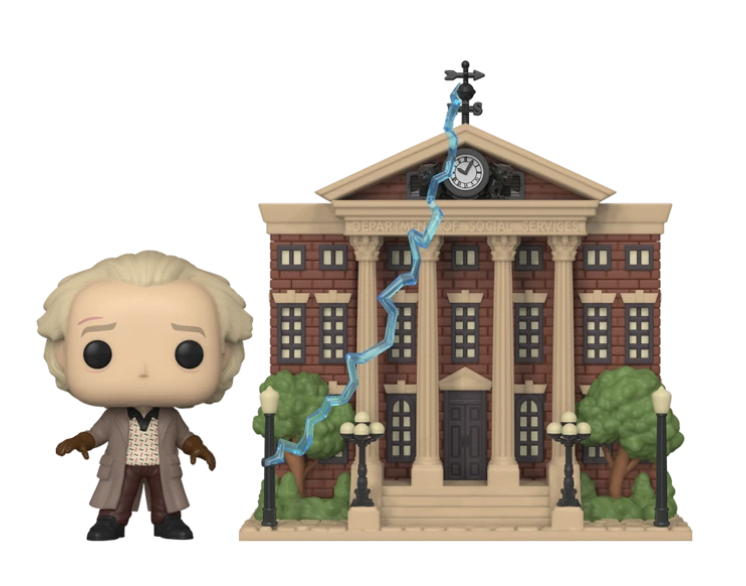 POP! Town: Back to the Future - Doc with Clock Tower