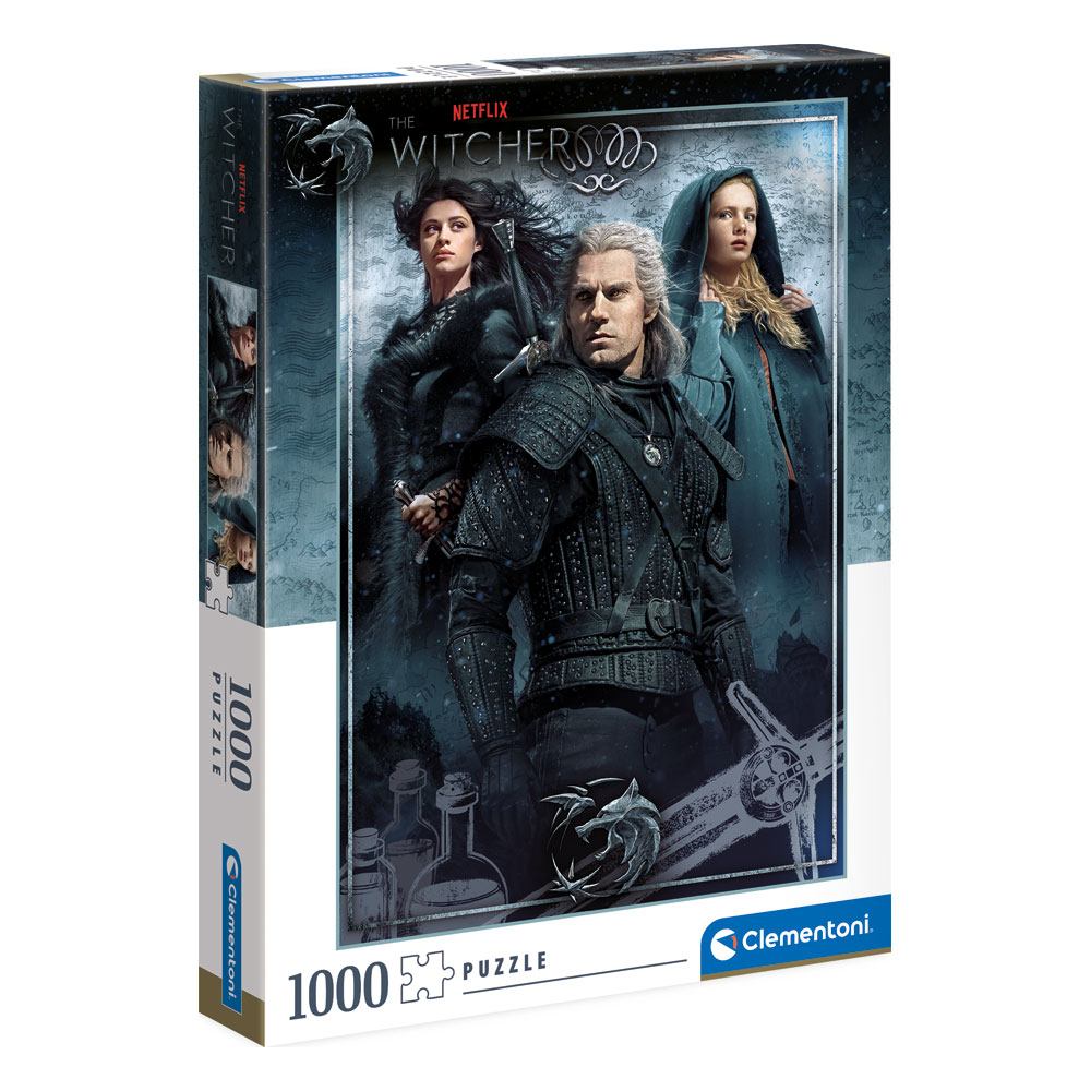 Puzzle The Witcher - Geralt, Yennefer & Ciri