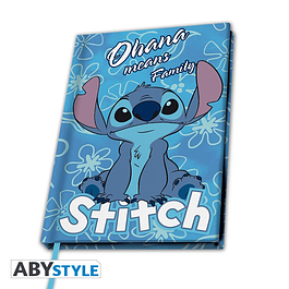 Notebook A5 Disney Lilo & Stitch Ohana