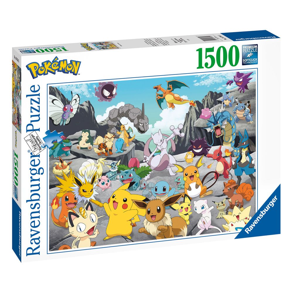 Puzzle 1500 Peças Pokémon Classics