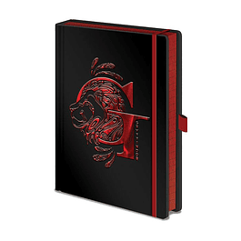 Notebook Harry Potter - Gryffindor Foil